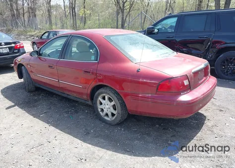 2002 Mercury Sable Ls Premium из США, поврежденный, VIN 1MEFM55SX2A654795
